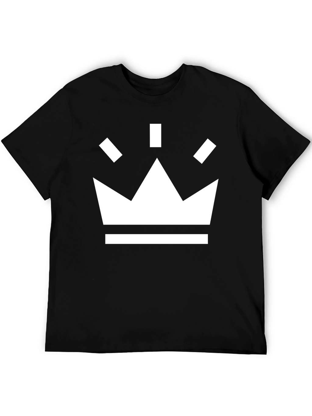 Crown Graphic Tee - Modern Minimalist Design