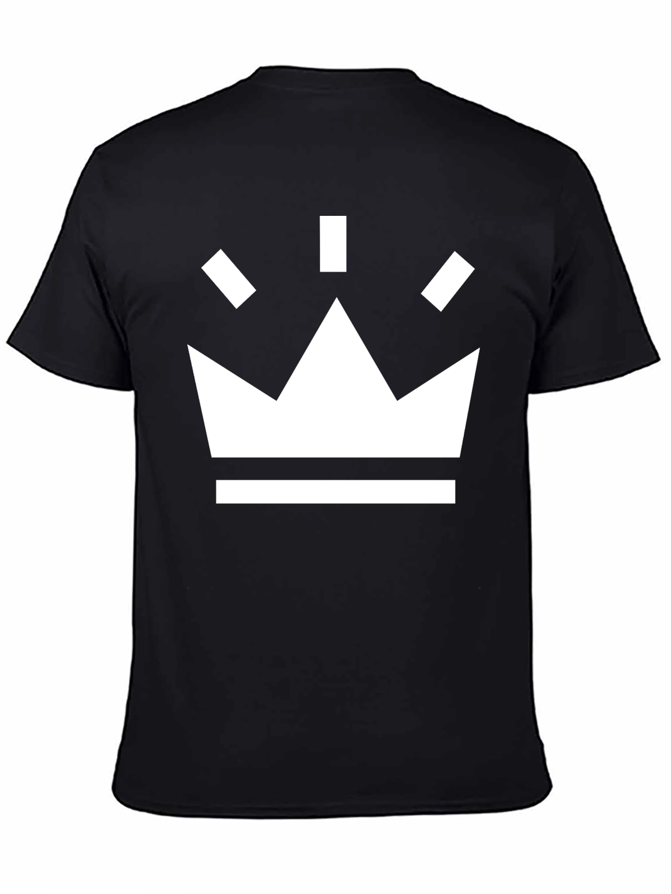 Crown Graphic Tee - Modern Minimalist Design