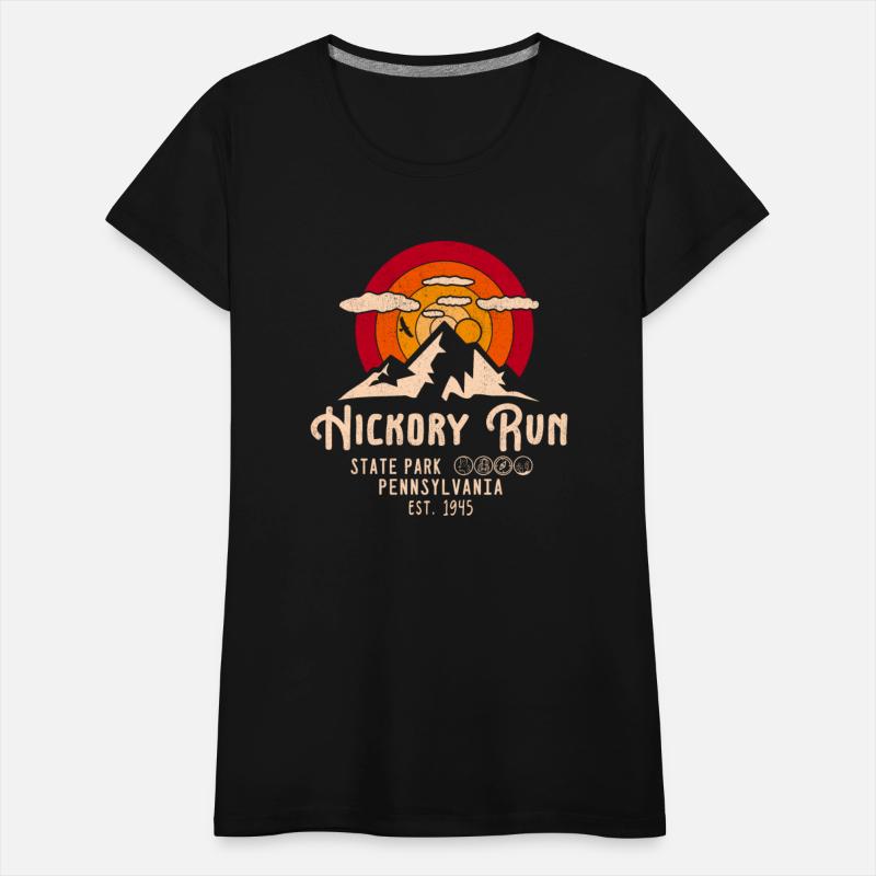 Hickory Run state park Pennsylvania retro camping