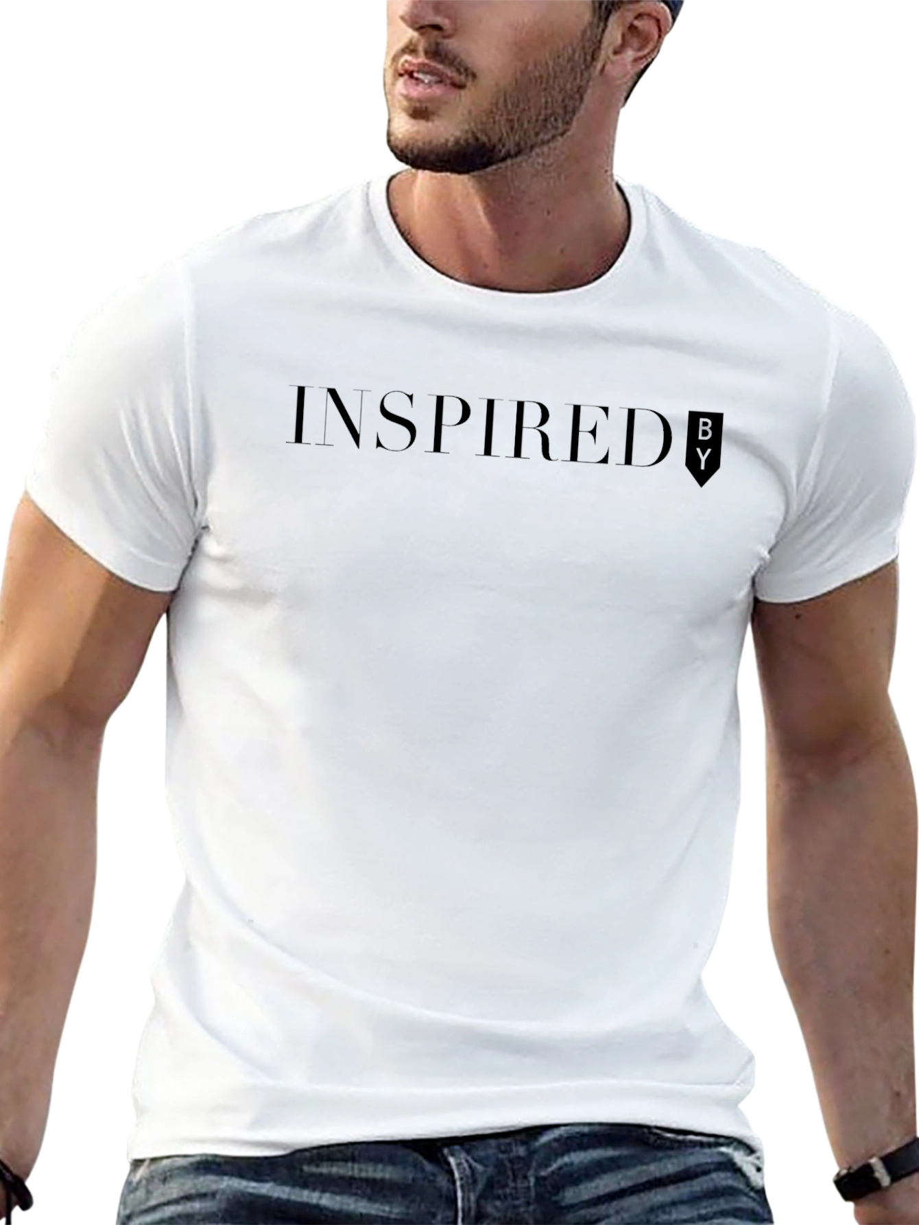 Inspired By T-Shirt - Classic Black Tee
