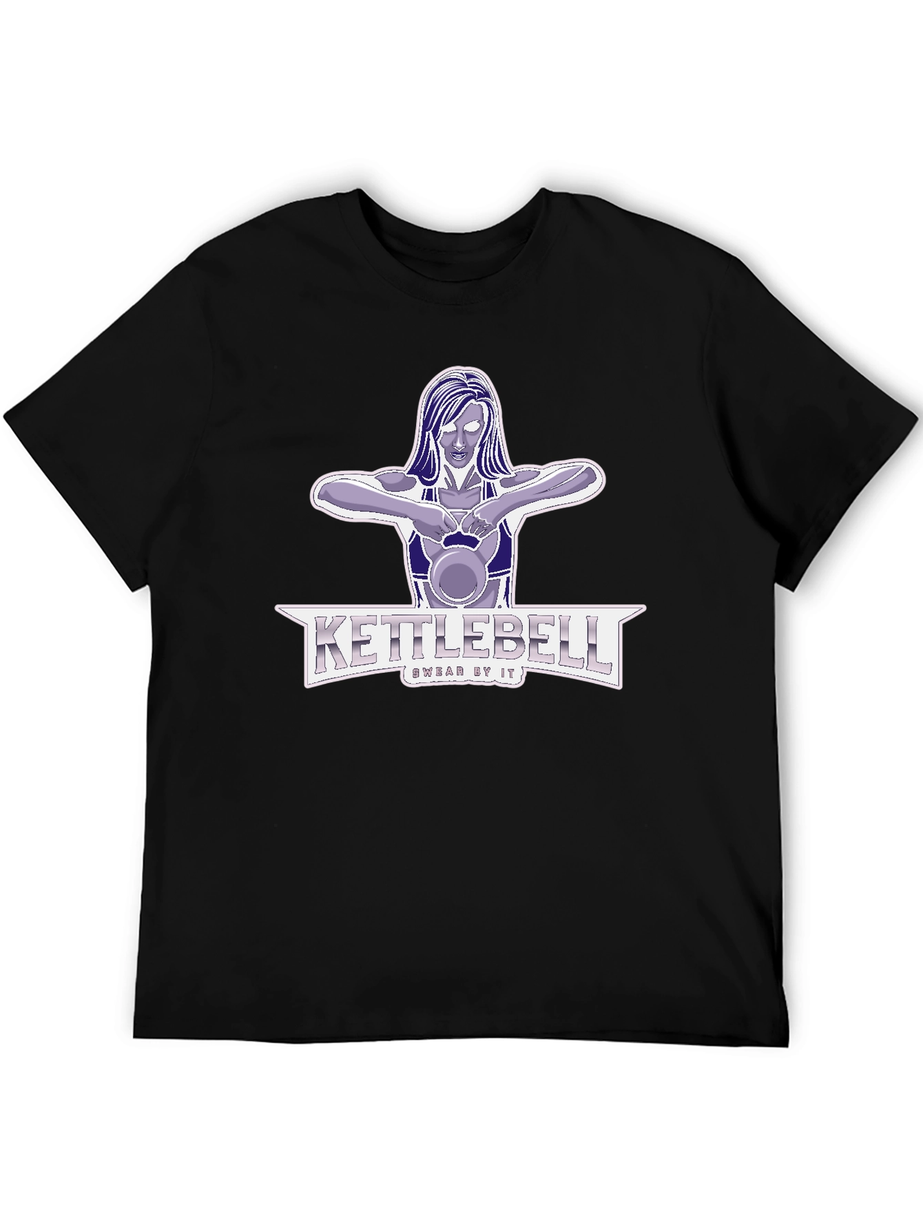 Kettlebell Workout Graphic T-Shirt