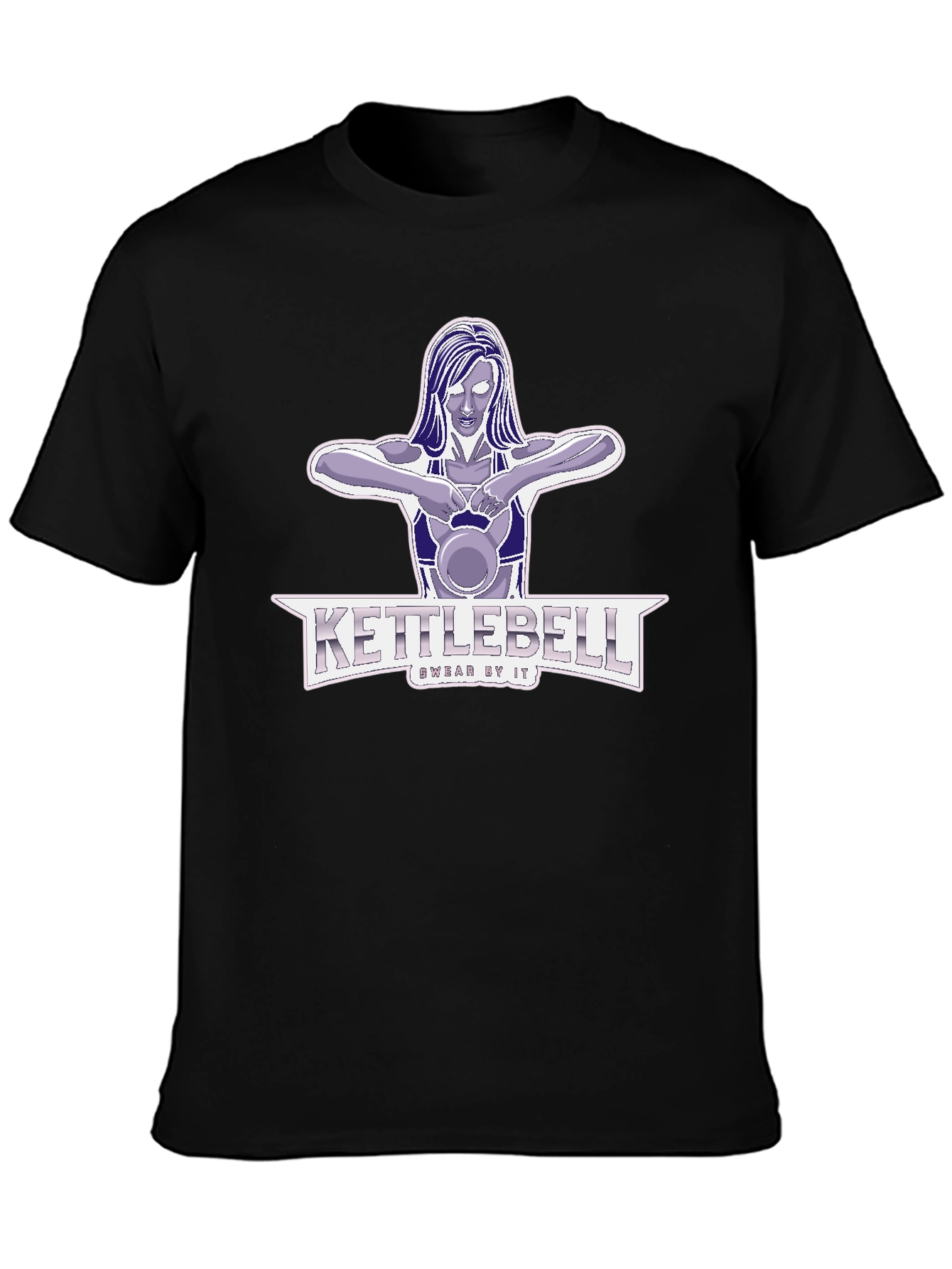 Kettlebell Workout Graphic T-Shirt