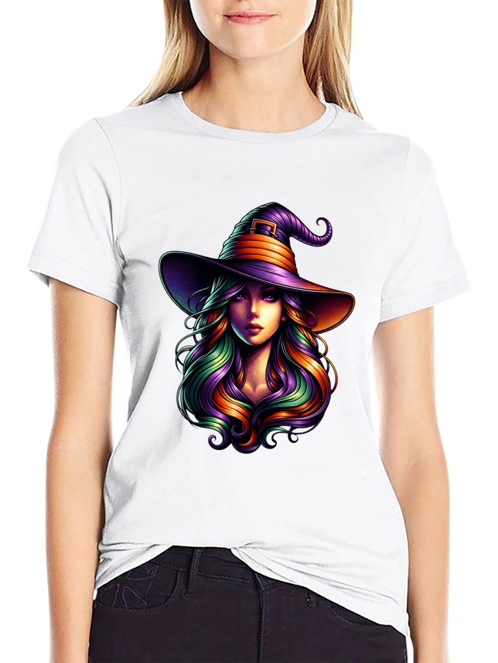 Witch T-Shirt: Halloween Graphic Tee for Men