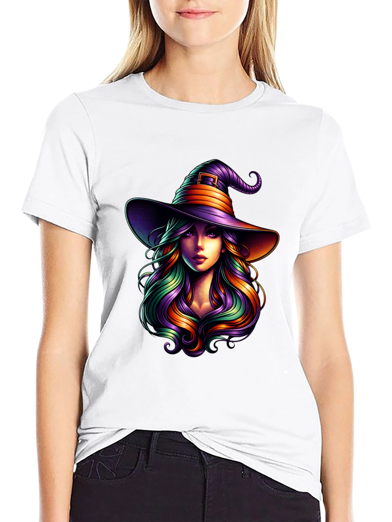 Witch T-Shirt: Halloween Graphic Tee for Men