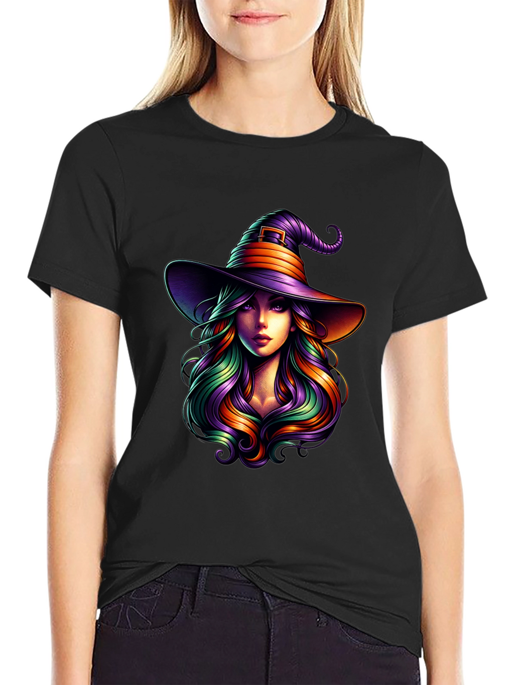 Witch T-Shirt: Halloween Graphic Tee for Men