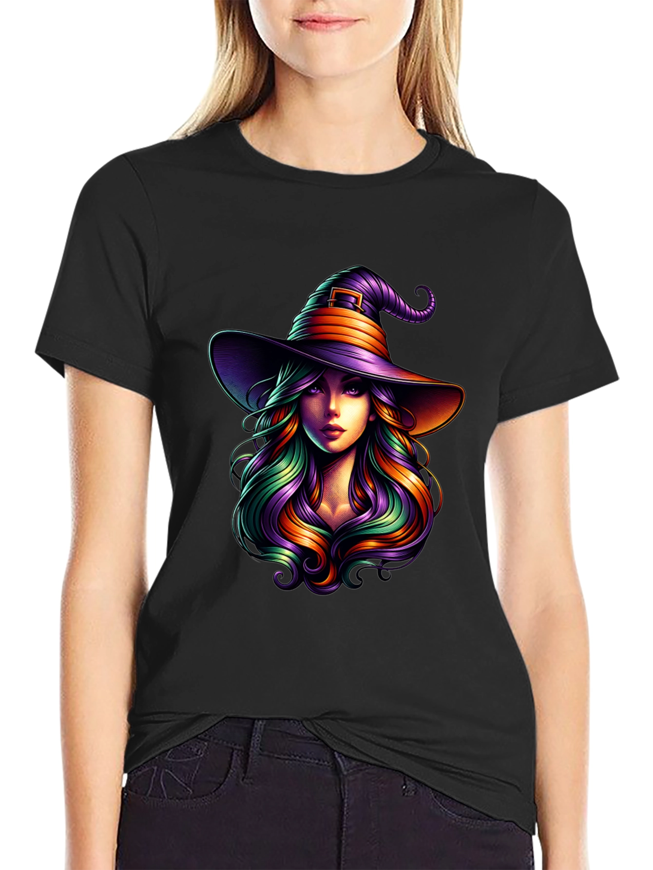 Witch T-Shirt: Halloween Graphic Tee for Men