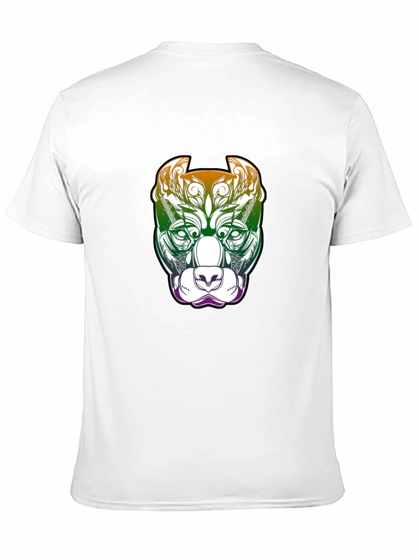 Pitbull Dog Graphic T-Shirt - Black