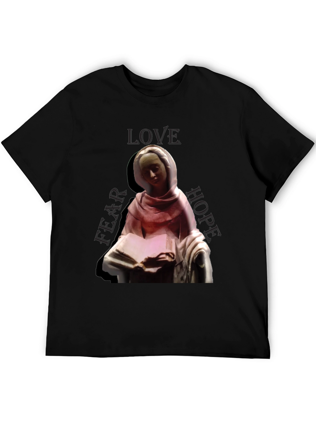 Madonna Love Hope Fear Graphic T-Shirt