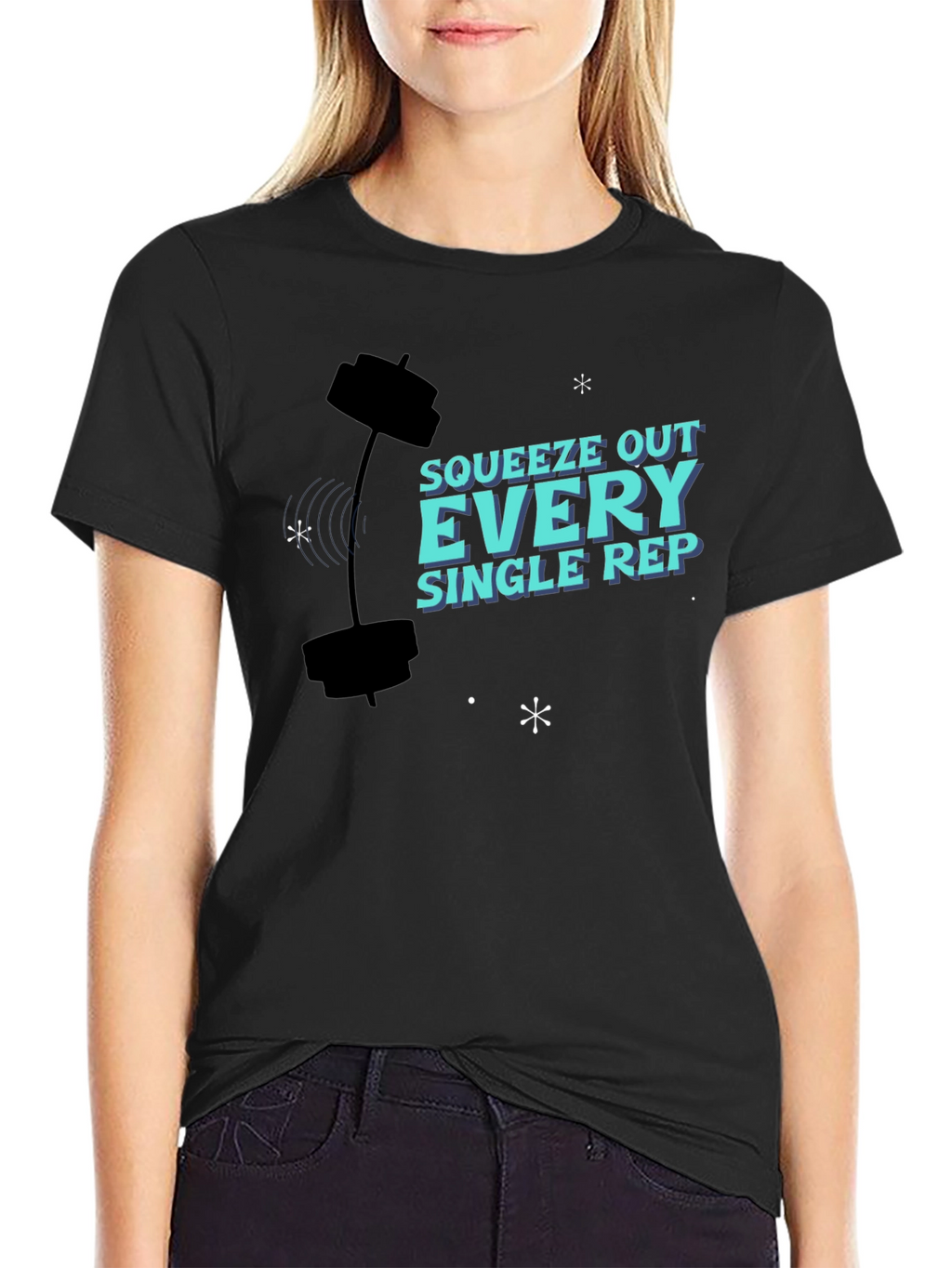 Squeeze Out Every Rep T-Shirt Gym Workout Apparel
