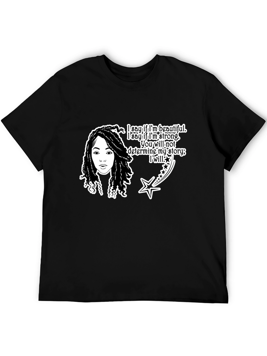 Empowered Woman Black T-Shirt