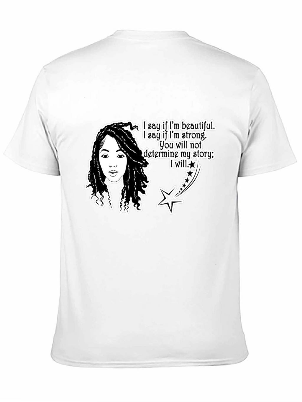 Empowered Woman Black T-Shirt