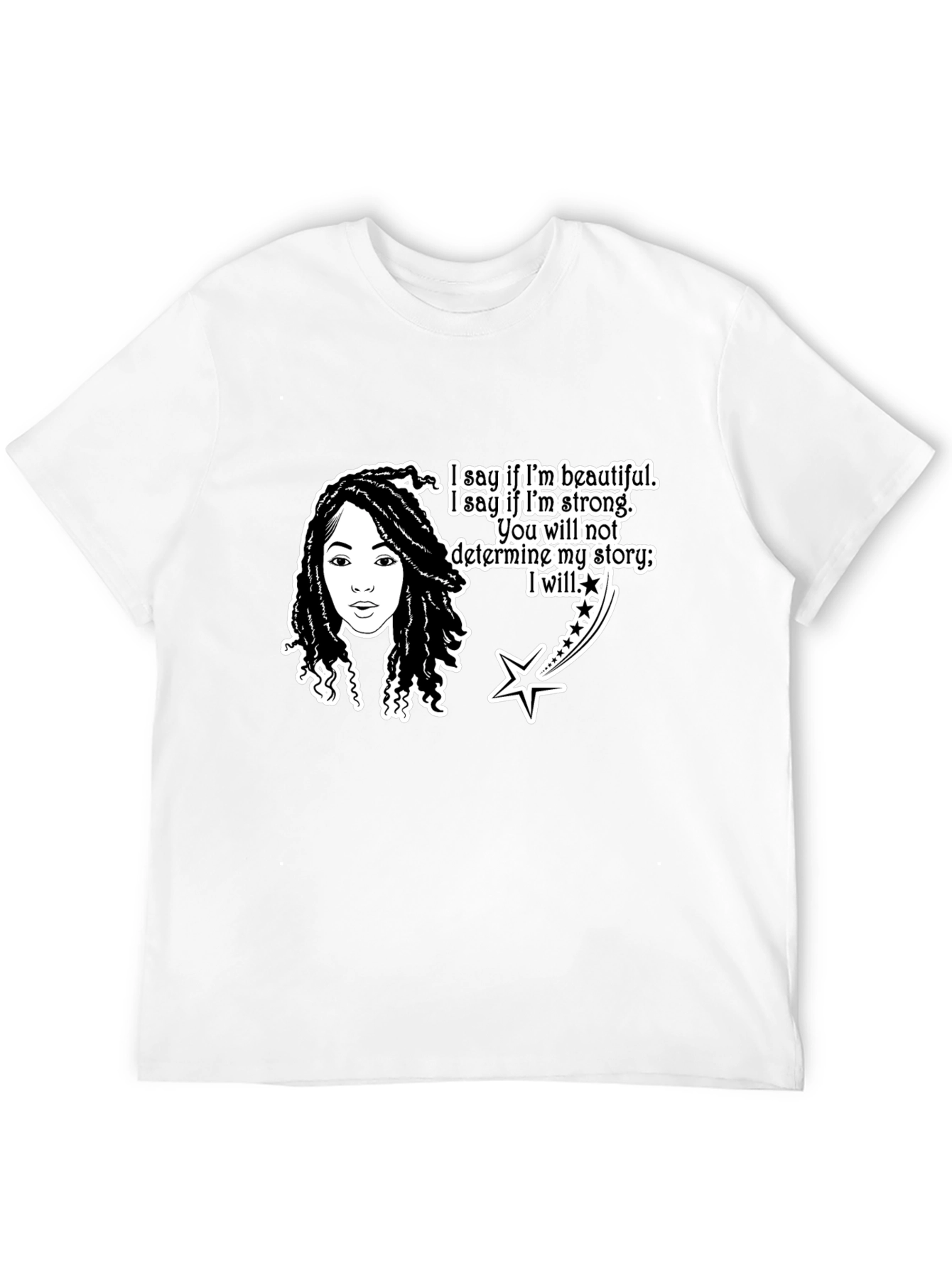 Empowered Woman Black T-Shirt