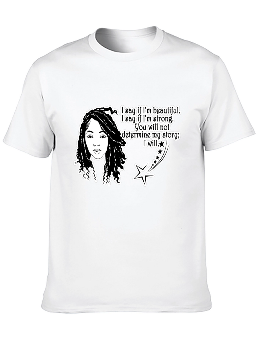 Empowered Woman Black T-Shirt