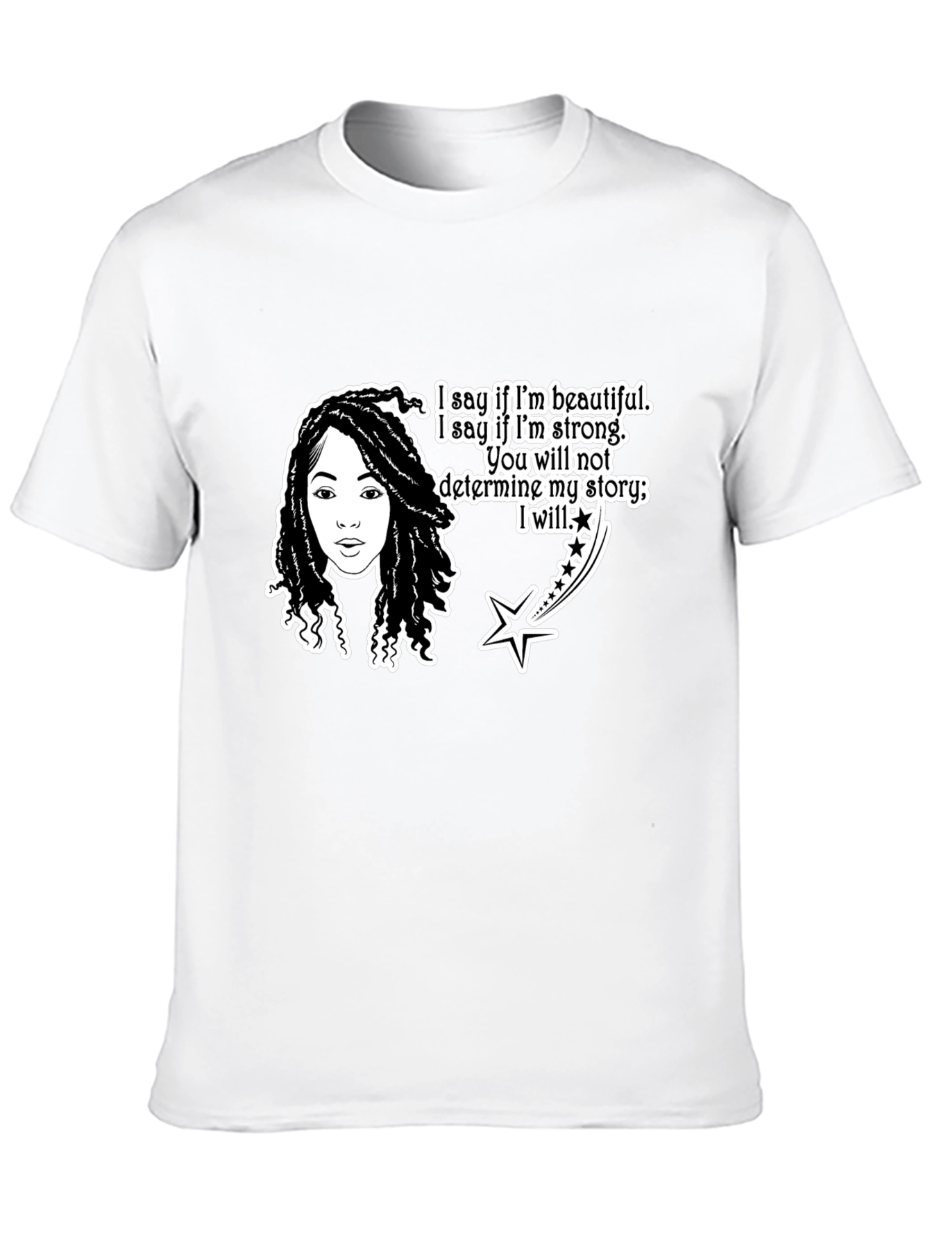 Empowered Woman Black T-Shirt