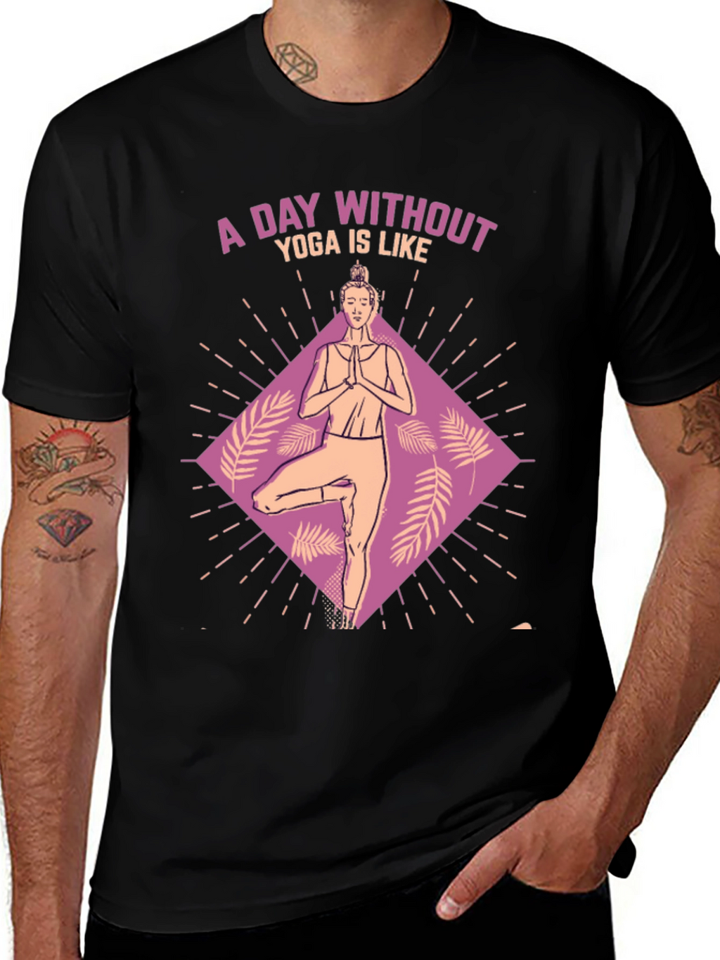 Yoga Lovers Tee: A Day Without Yoga T-Shirt