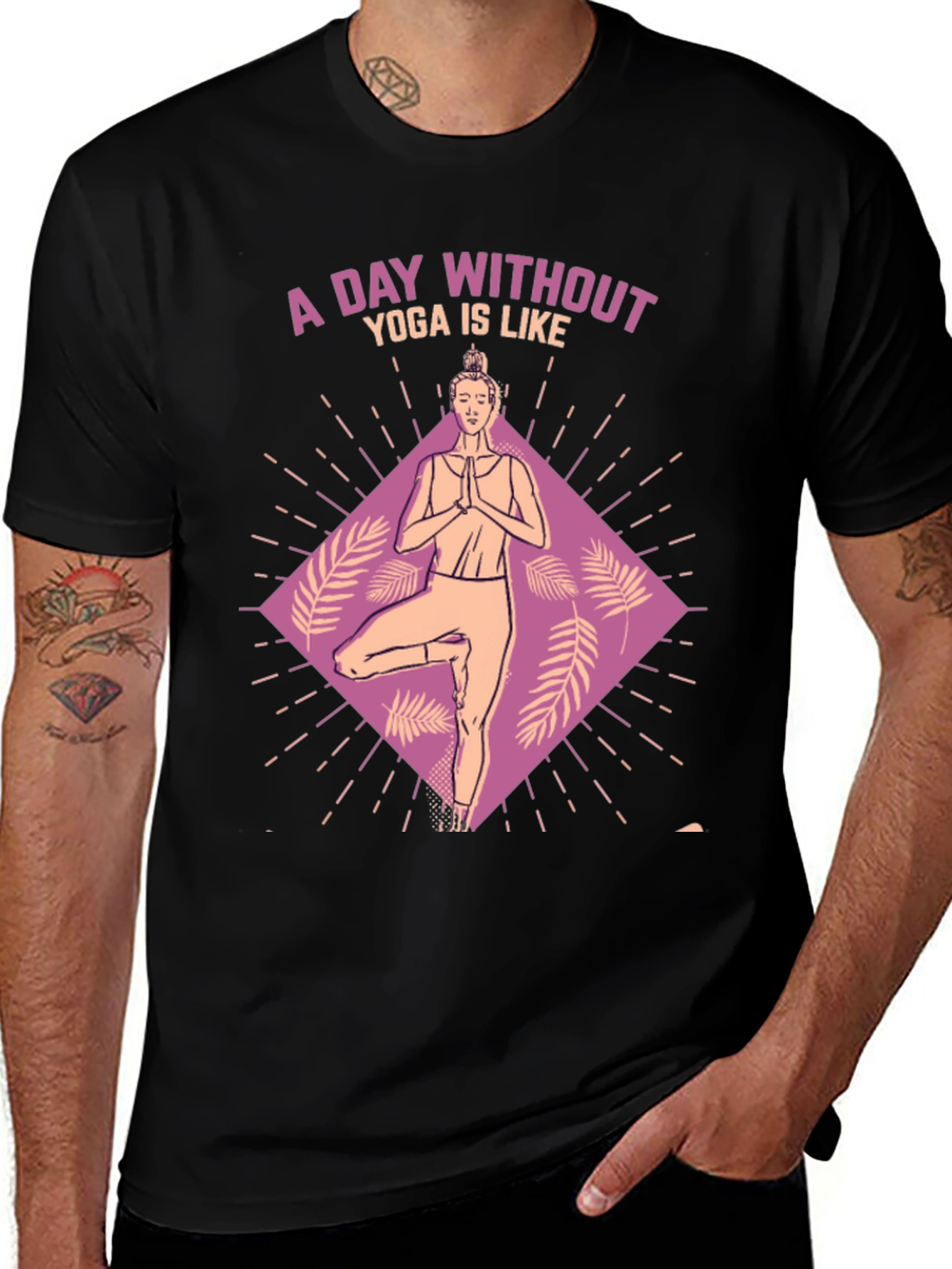 Yoga Lovers Tee: A Day Without Yoga T-Shirt