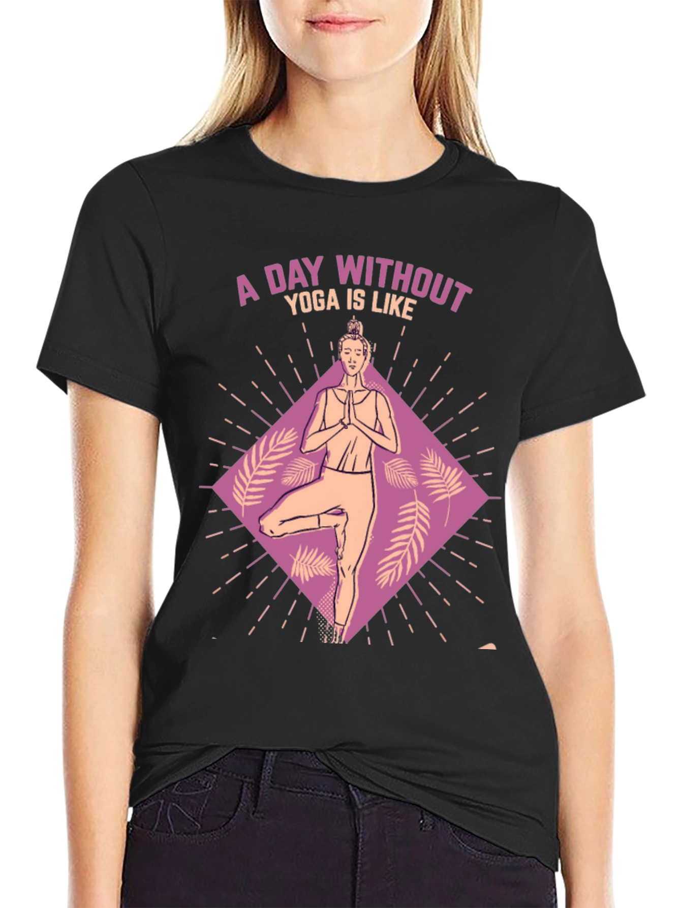 Yoga Lovers Tee: A Day Without Yoga T-Shirt