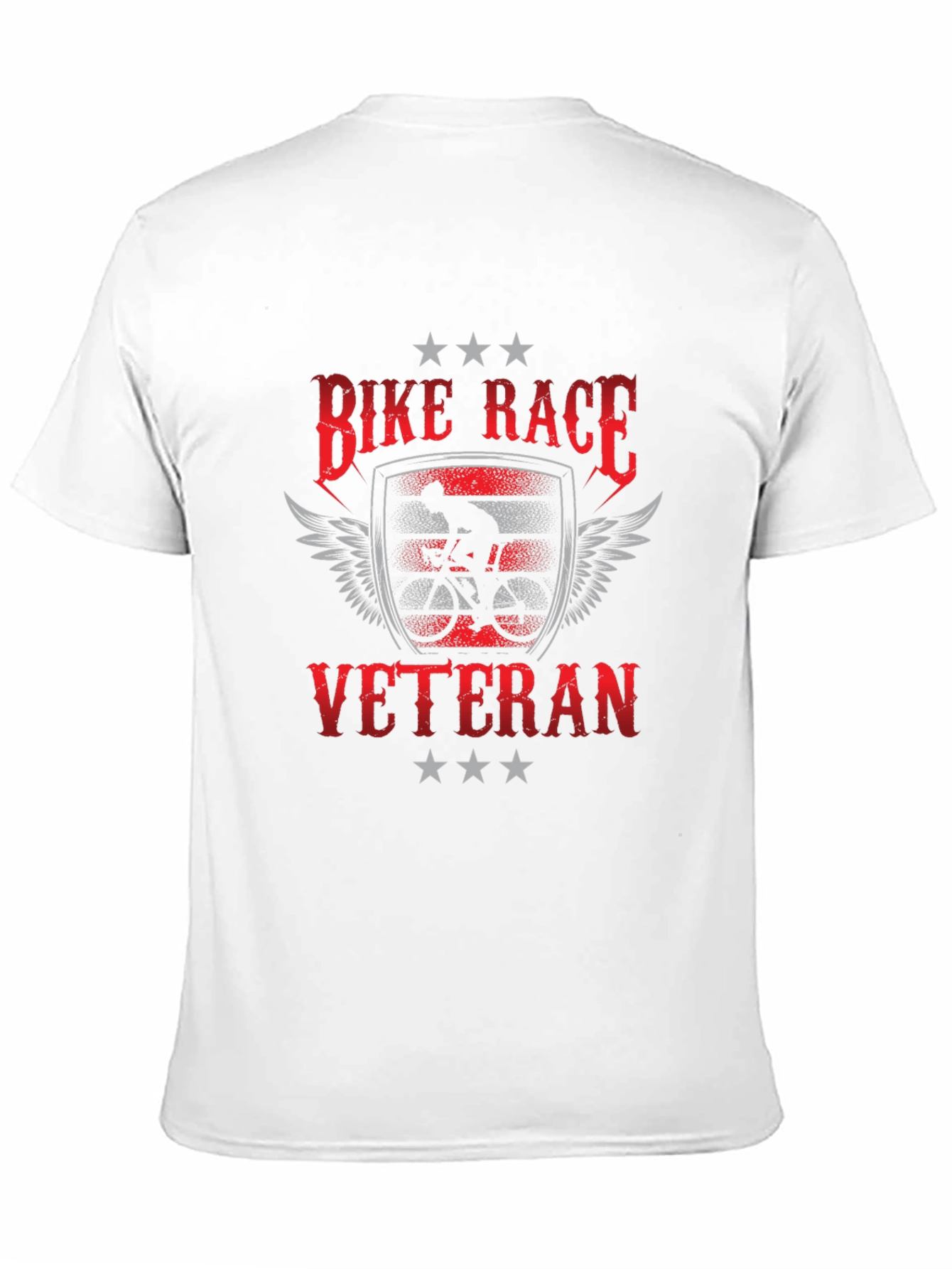 Bike Race Veteran Graphic T-Shirt