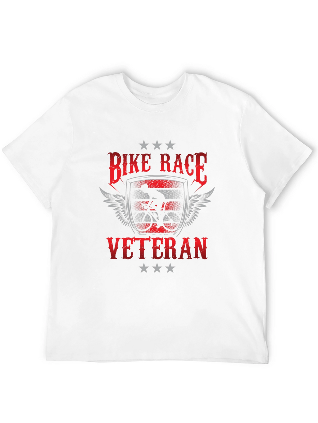 Bike Race Veteran Graphic T-Shirt