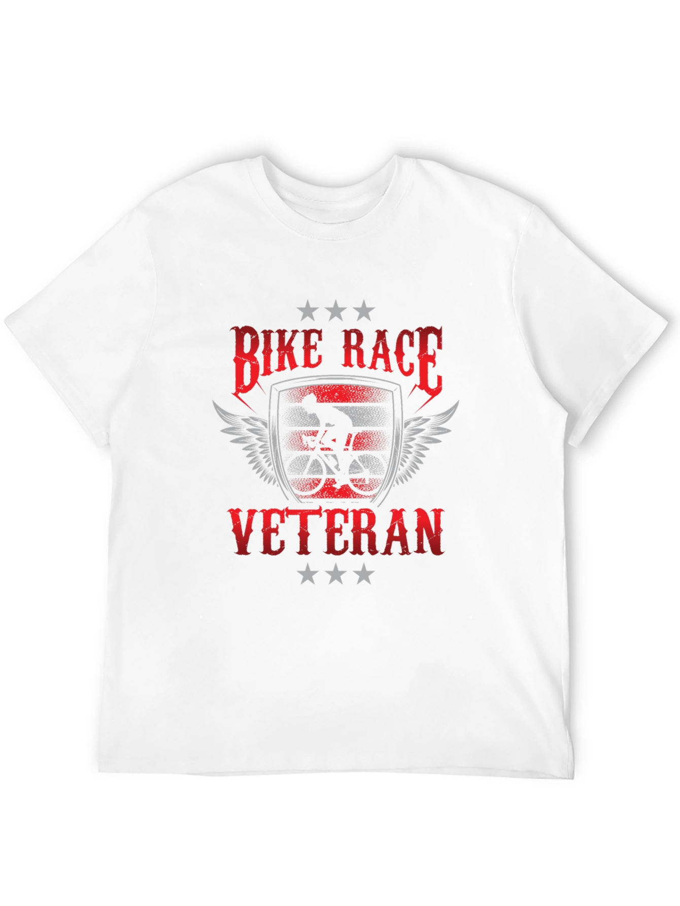 Bike Race Veteran Graphic T-Shirt