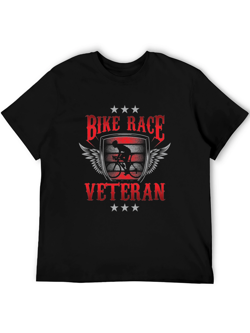 Bike Race Veteran Graphic T-Shirt