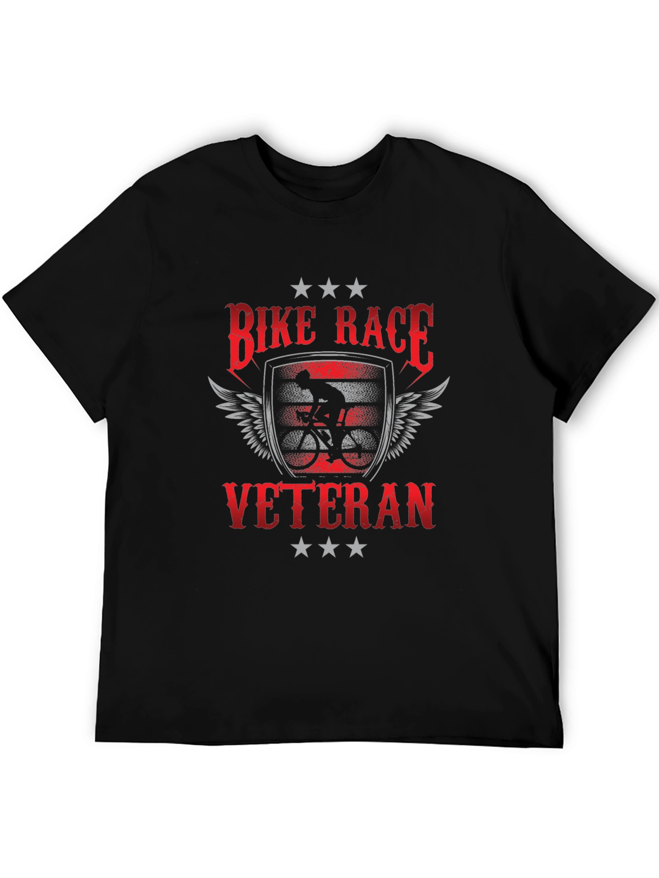 Bike Race Veteran Graphic T-Shirt