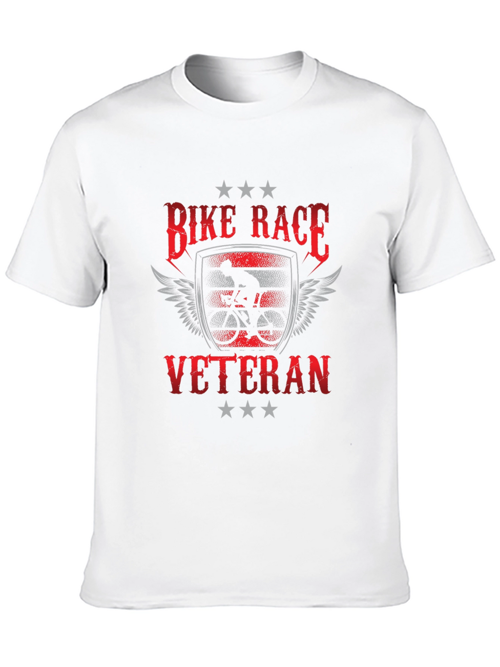 Bike Race Veteran Graphic T-Shirt
