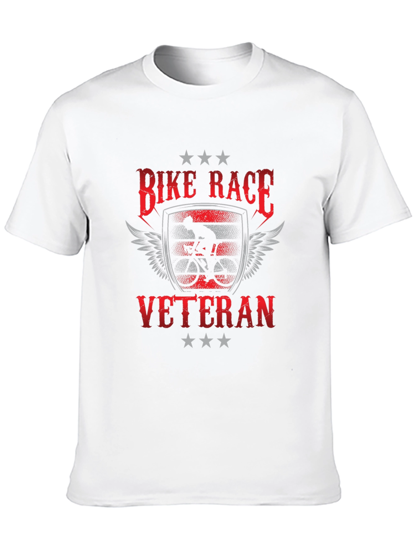 Bike Race Veteran Graphic T-Shirt