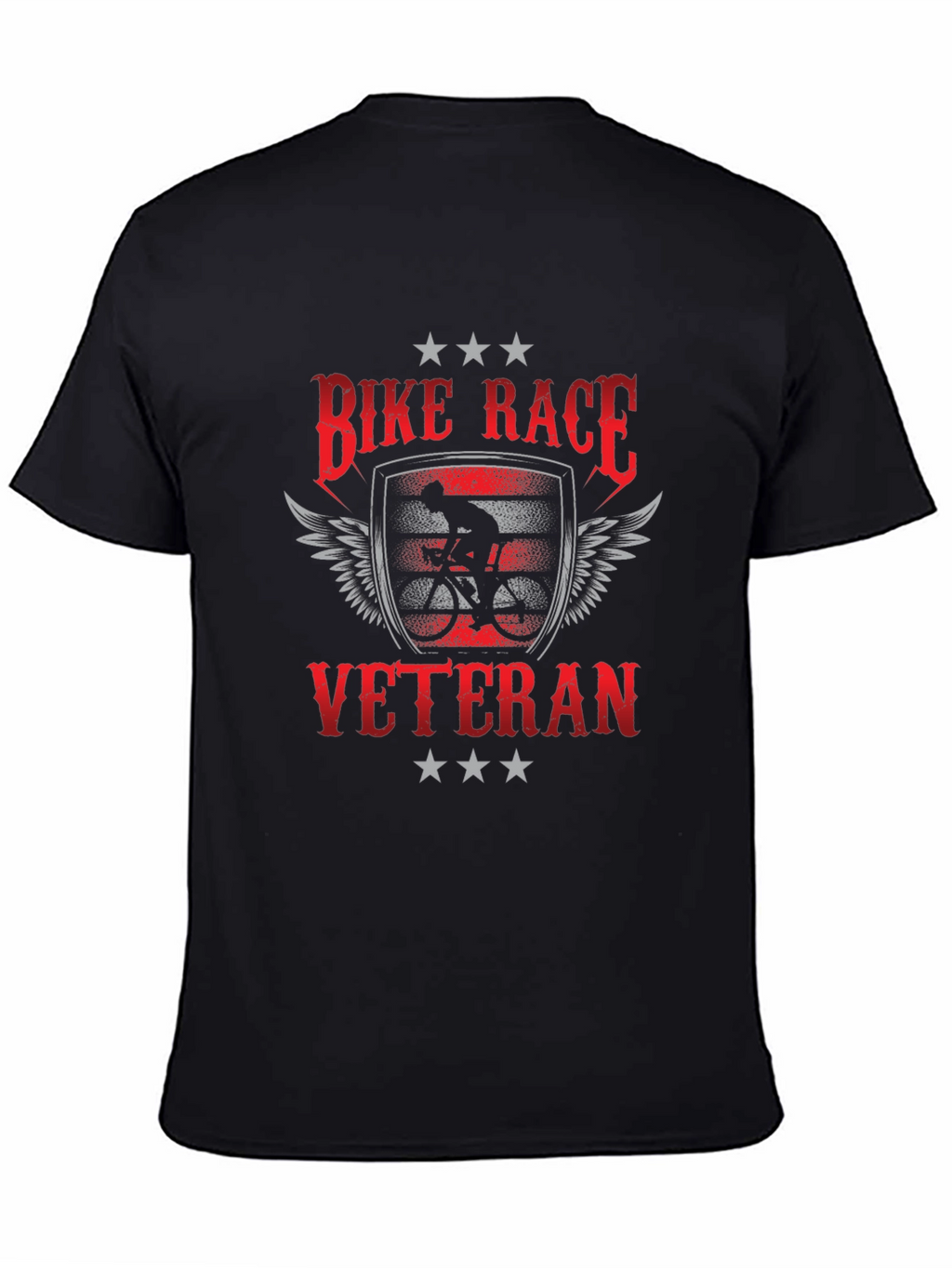 Bike Race Veteran Graphic T-Shirt