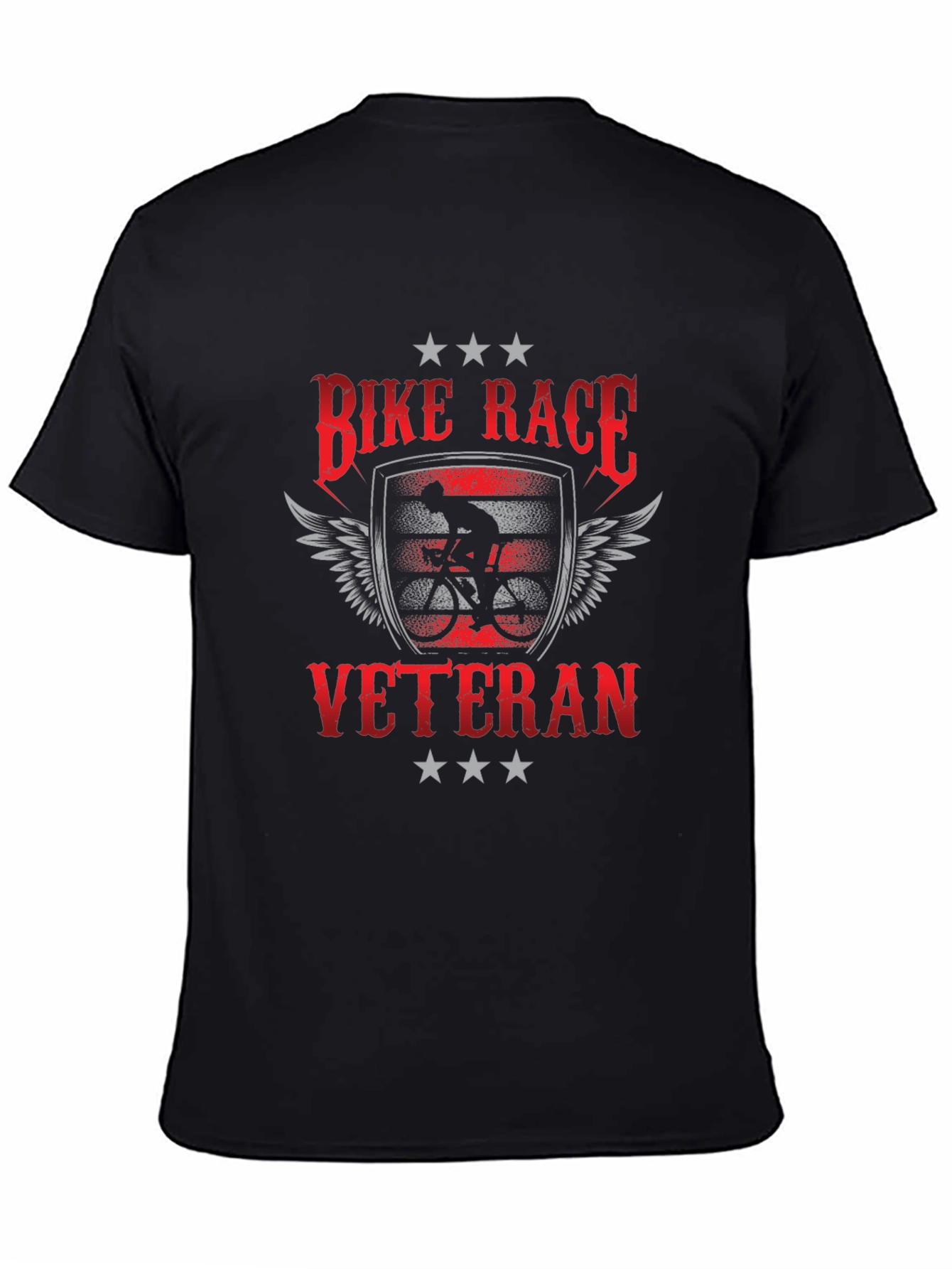 Bike Race Veteran Graphic T-Shirt