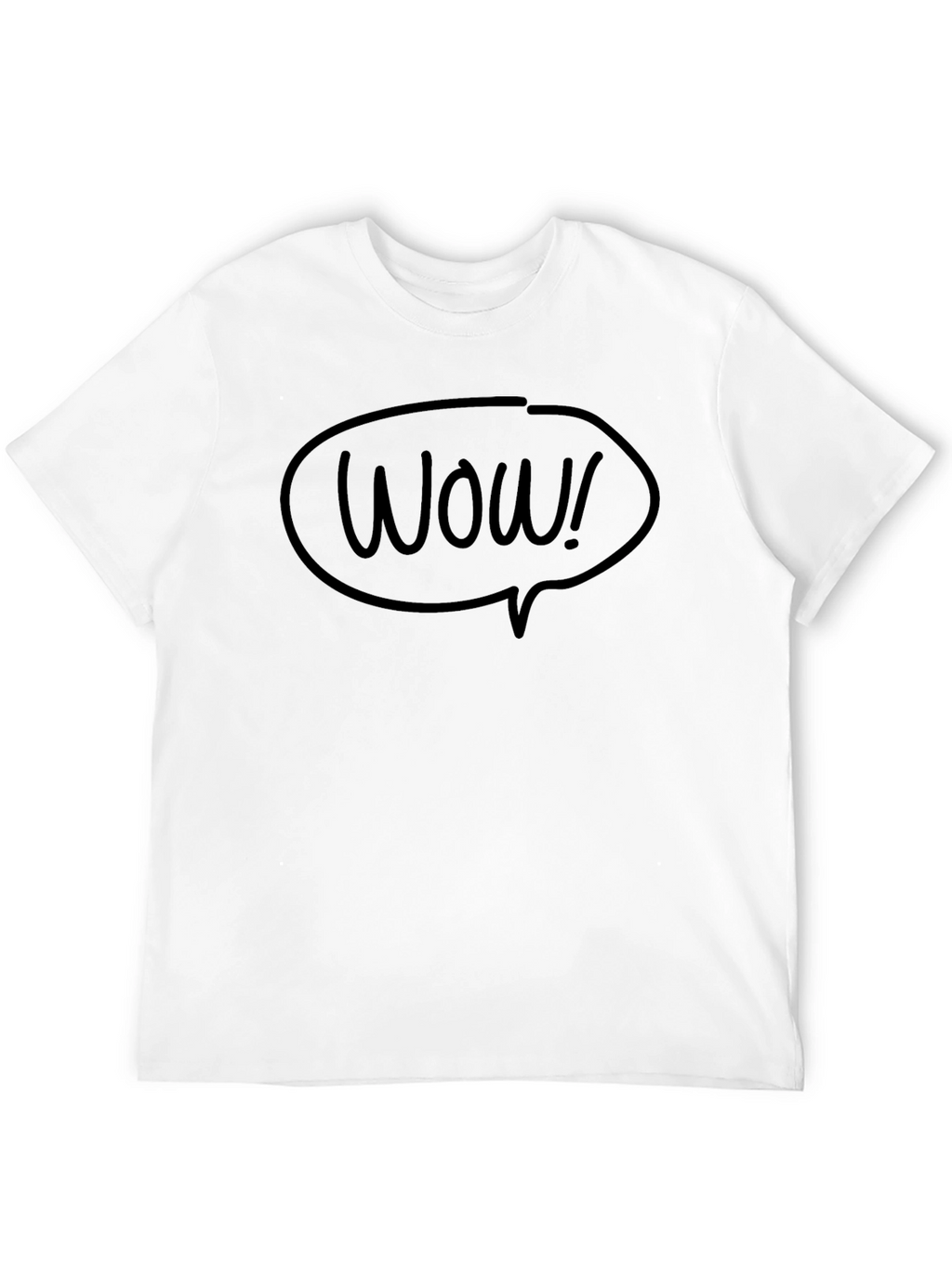 Wow! T-Shirt - Speech Bubble Design