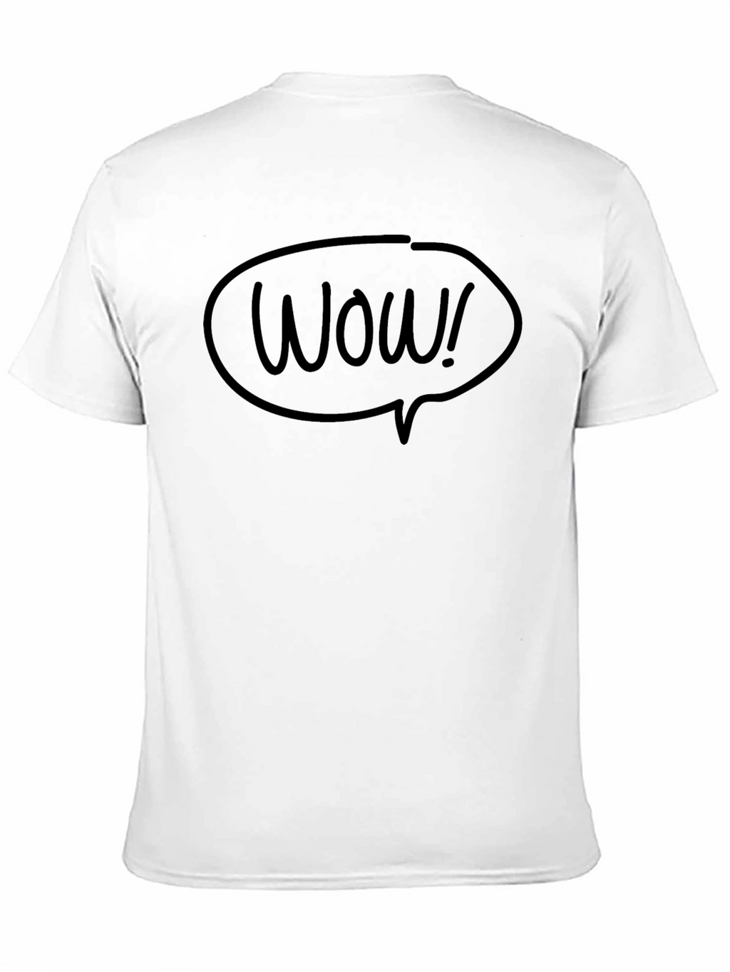 Wow! T-Shirt - Speech Bubble Design
