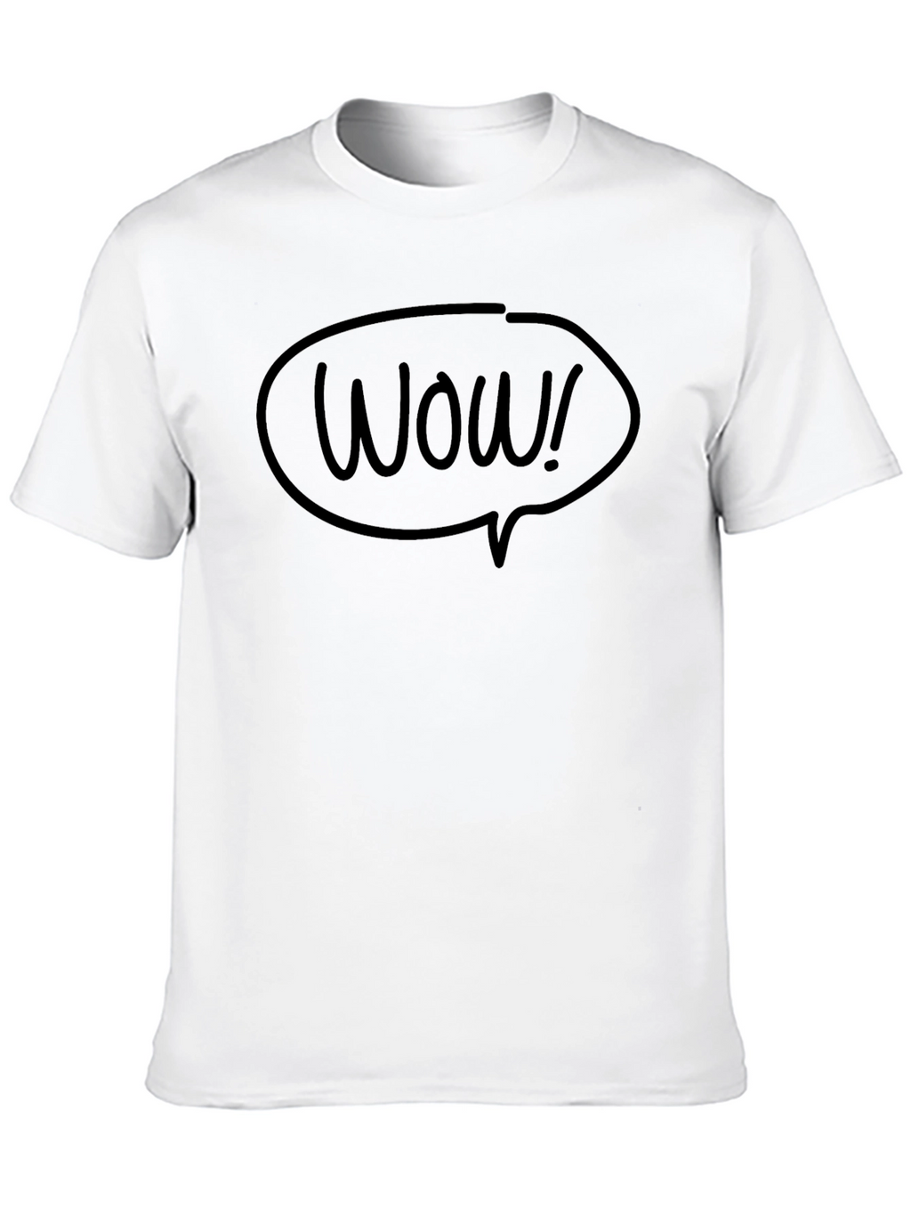Wow! T-Shirt - Speech Bubble Design
