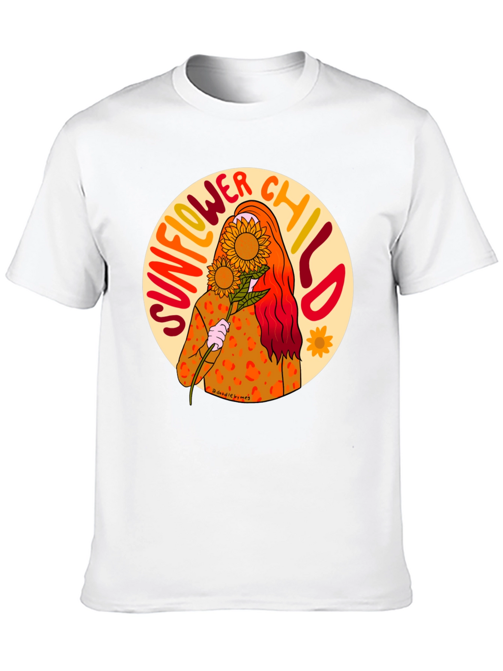 Sunflower Child Graphic T-Shirt
