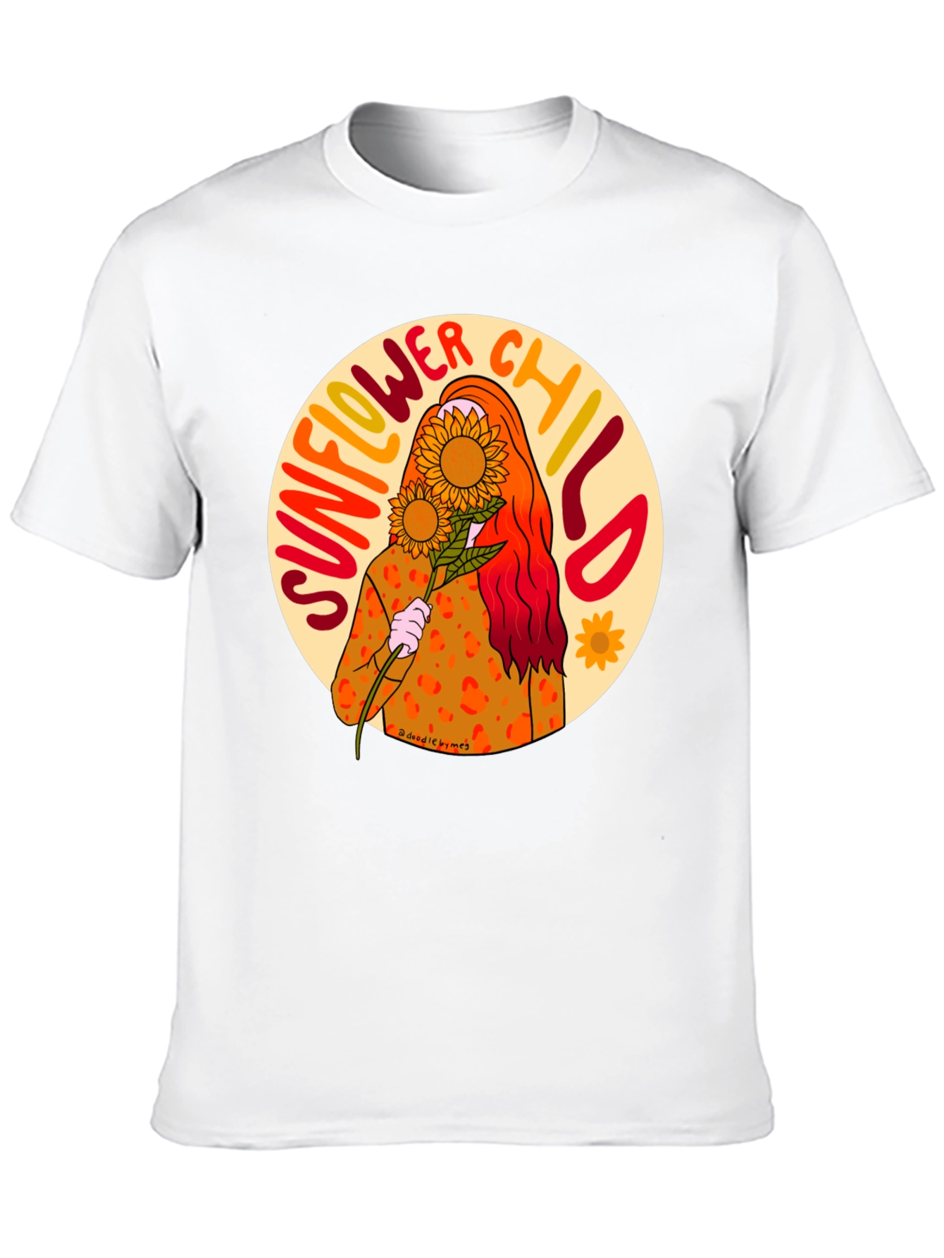 Sunflower Child Graphic T-Shirt