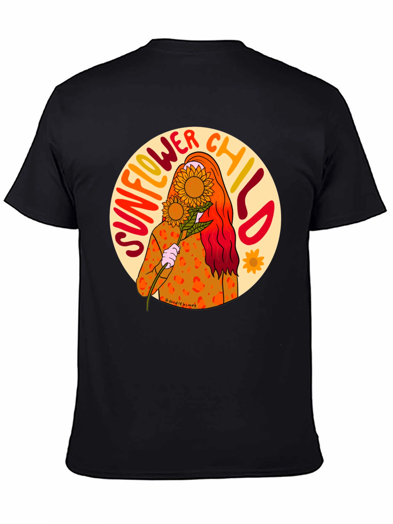 Sunflower Child Graphic T-Shirt