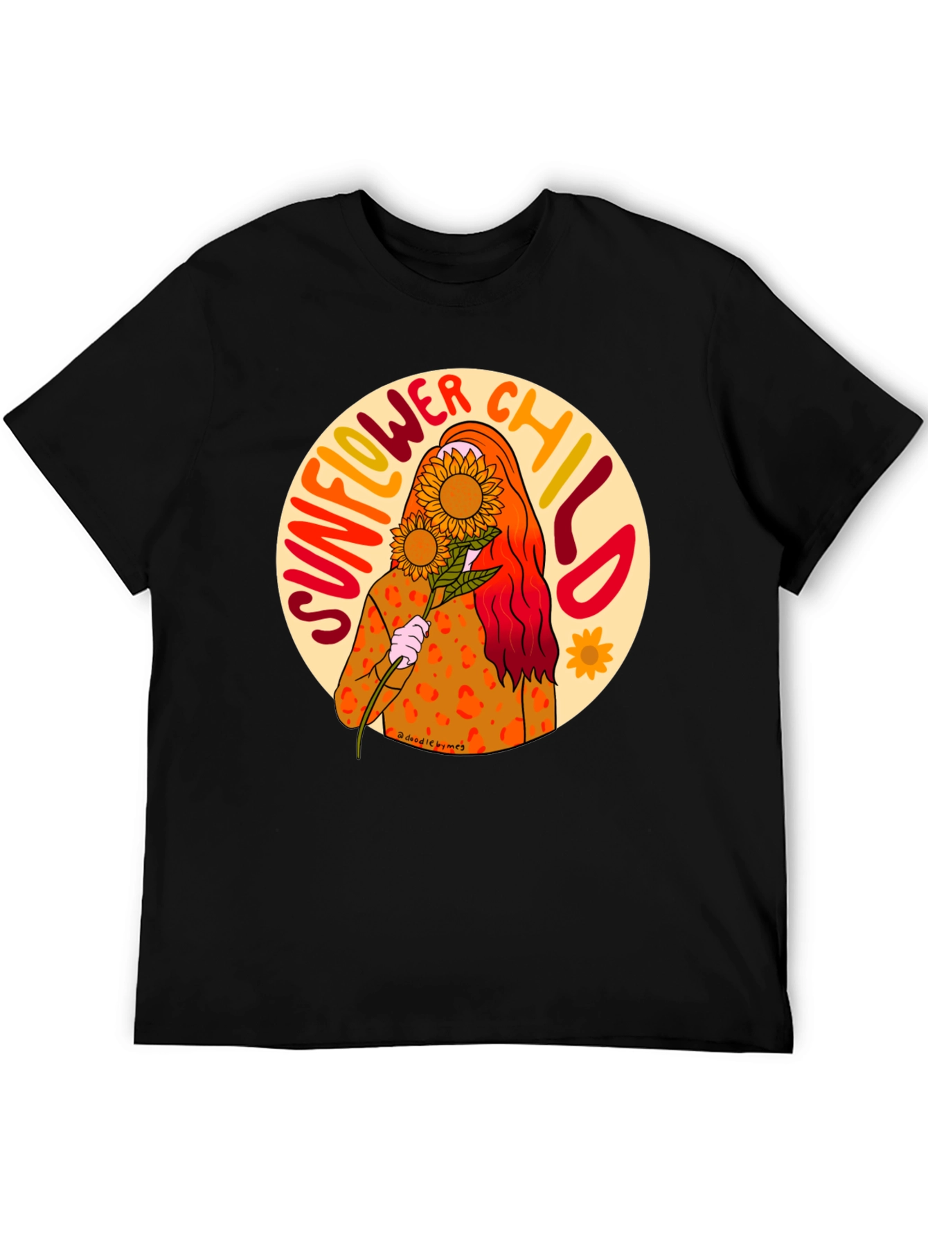 Sunflower Child Graphic T-Shirt