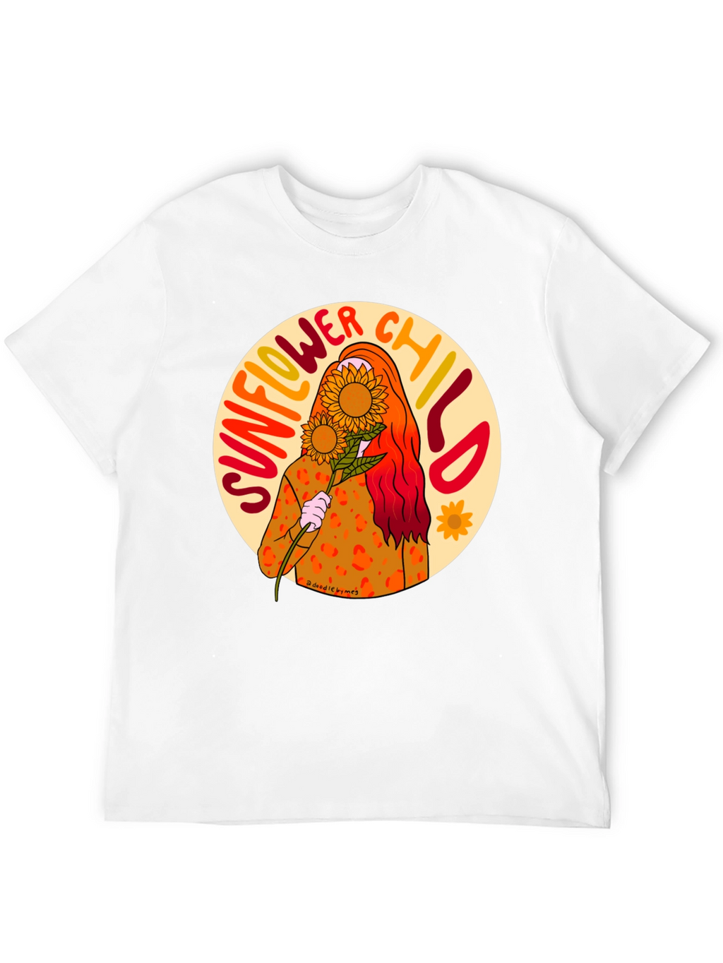 Sunflower Child Graphic T-Shirt
