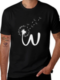 Dandelion W Graphic Tee - Stylish Black T-Shirt