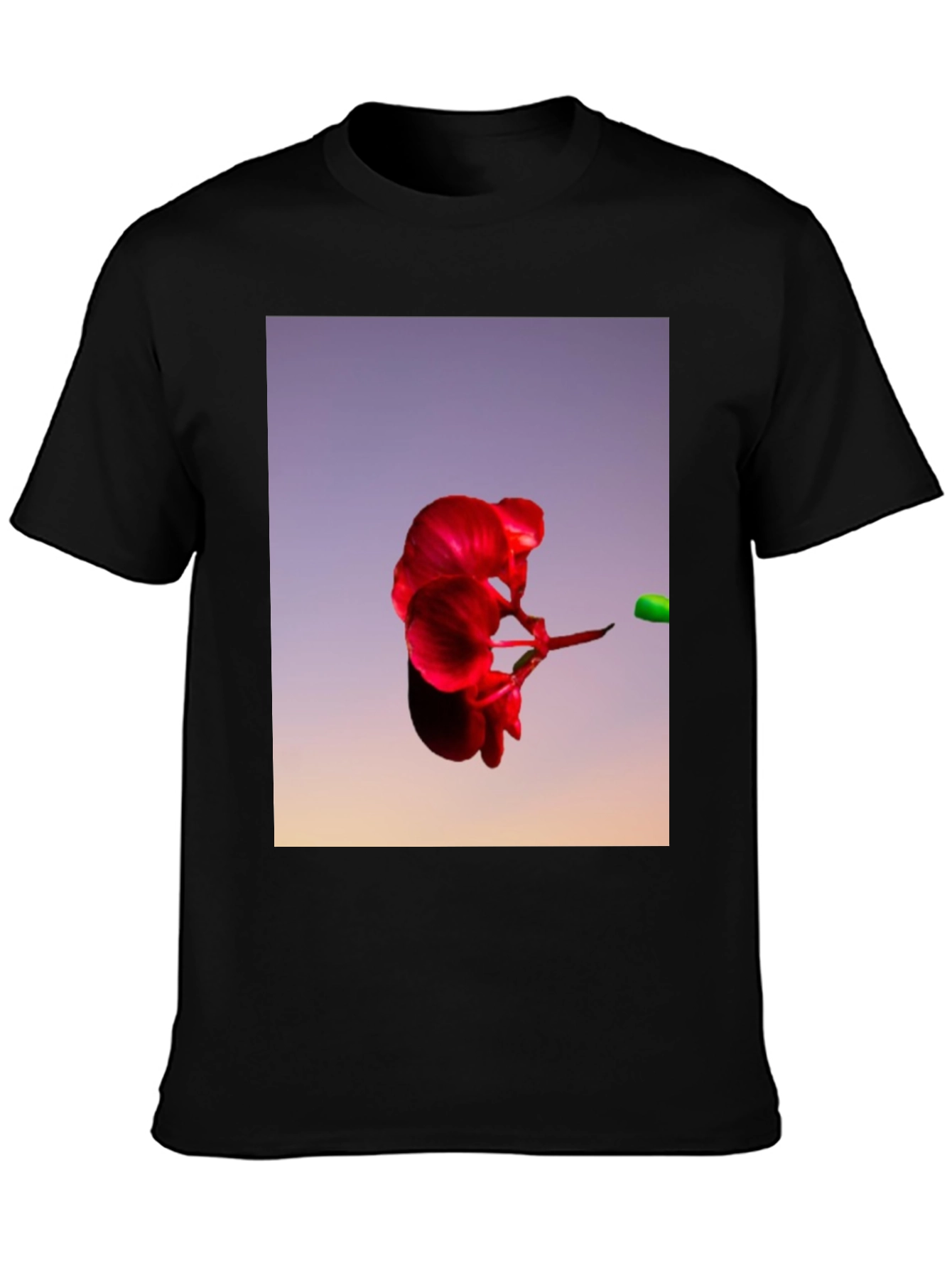 Abstract Floral T-Shirt - Bold Graphic Tee