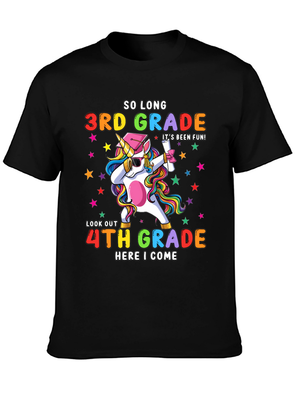 So Long 3rd Grade Unicorn T-Shirt