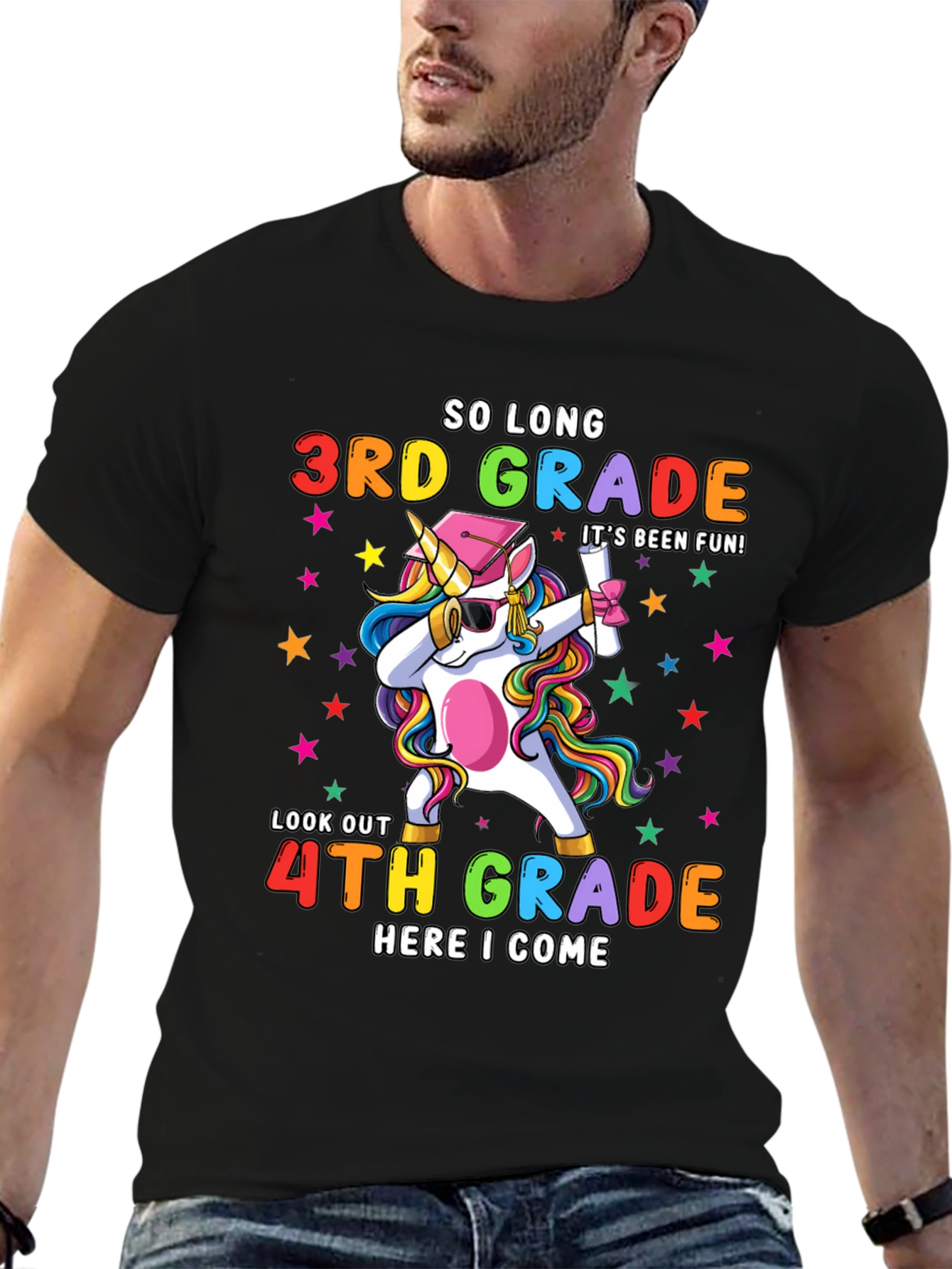 So Long 3rd Grade Unicorn T-Shirt