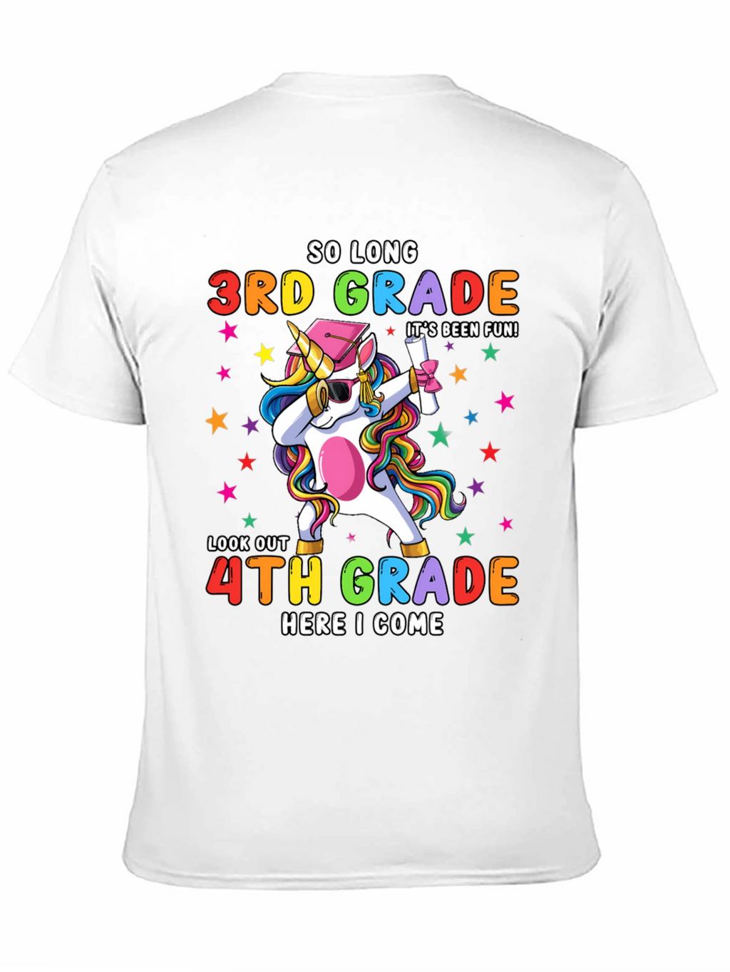 So Long 3rd Grade Unicorn T-Shirt