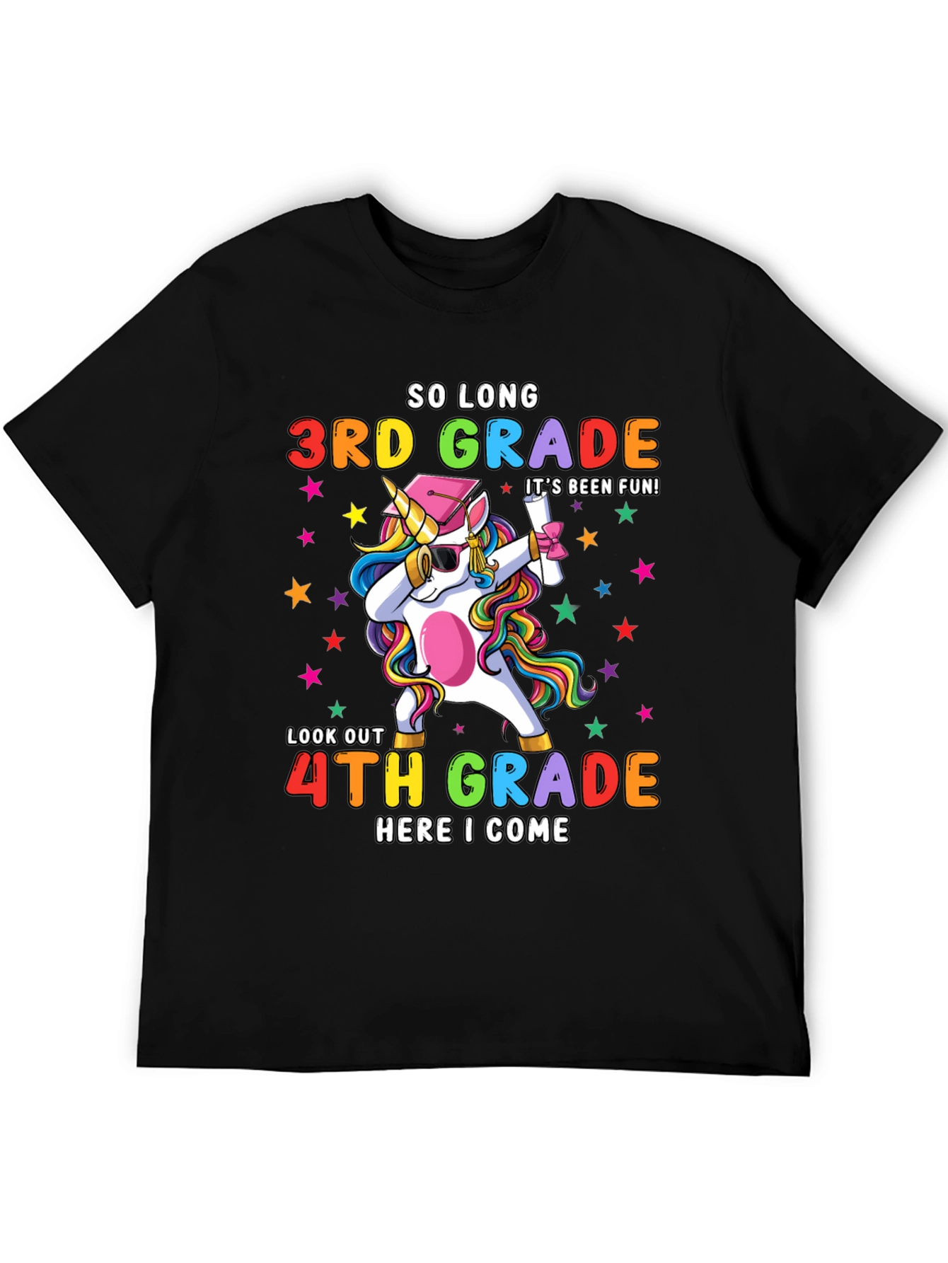 So Long 3rd Grade Unicorn T-Shirt