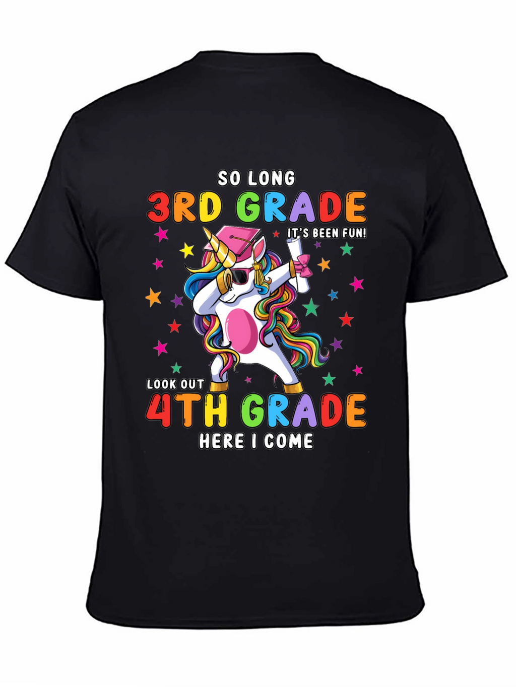 So Long 3rd Grade Unicorn T-Shirt