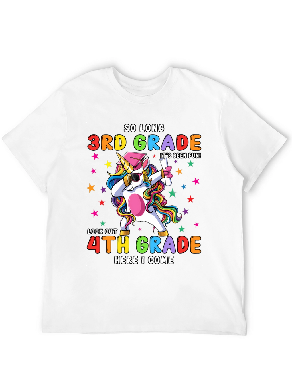 So Long 3rd Grade Unicorn T-Shirt