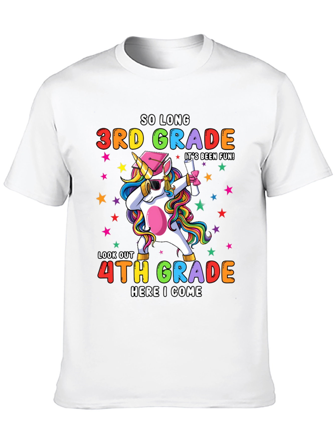 So Long 3rd Grade Unicorn T-Shirt