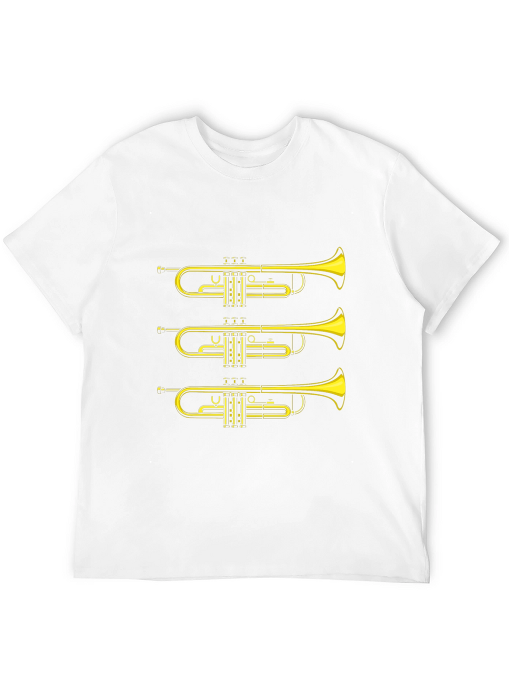 Trumpet Graphic Tee - Musician T-Shirt