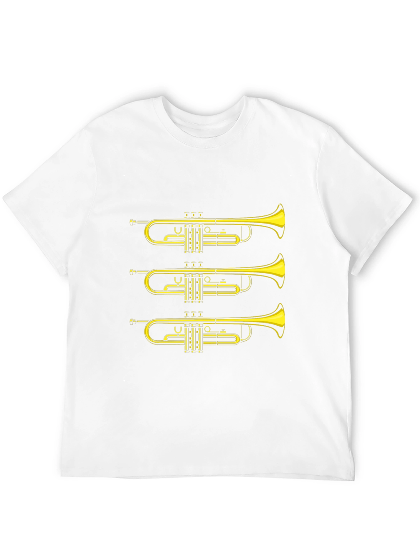 Trumpet Graphic Tee - Musician T-Shirt