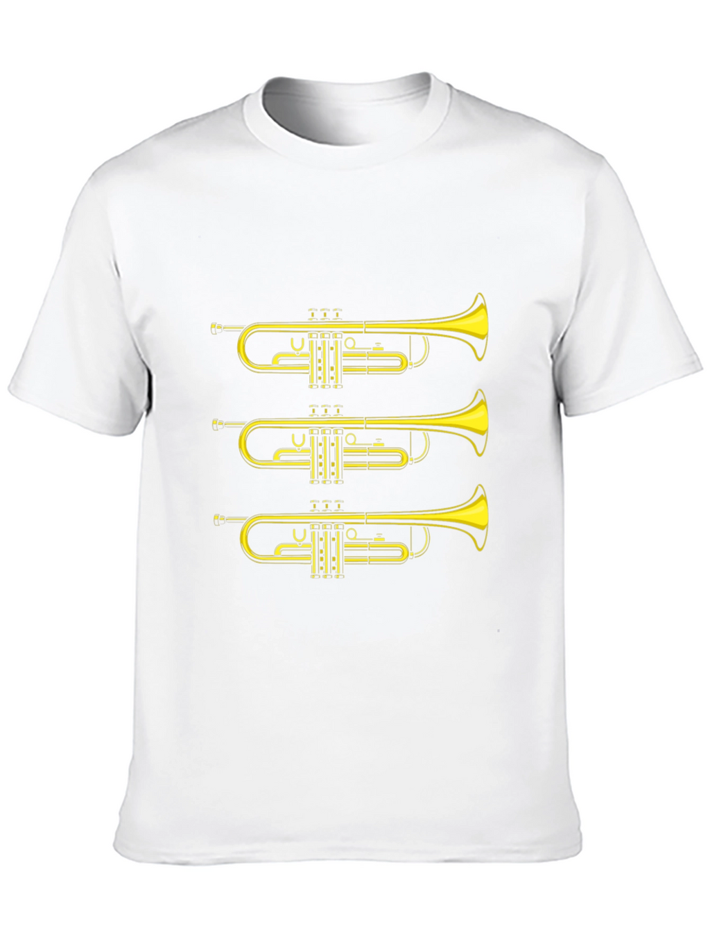 Trumpet Graphic Tee - Musician T-Shirt